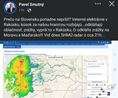 Dezolat aplikuje logicke myslenie na pocasie